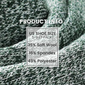 Pleneal Wool Socks for Women and Men - Winter Warm, Cozy Knit Boot Socks
