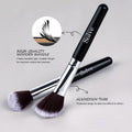 Makeup Brush Set, SOLVE 32 Pieces Professional Makeup Brushes Wooden Handle Cosmetics Brushes Foundation Concealer Powder Face Eye Make up Brushes