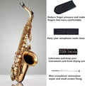 SKYNEO Saxophone Cleaning Kit, Clarinet Cleaning Kit with Maintenance Kit,Cork Grease,Swab,Strap,Cleaning Cloth,Thumb Rest,Reed Case,Mouthpiece