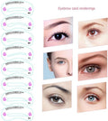 24 PCS Eyebrow Shaping Stencils, Kalolary Eyebrow Grooming Stencil Kit | Shaping Templates DIY Tools for Eyebrows Shaping