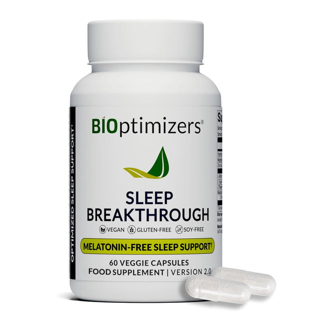 Bioptimizers Sleep Breakthrough Capsules - Natural Support Supplement | Calming 