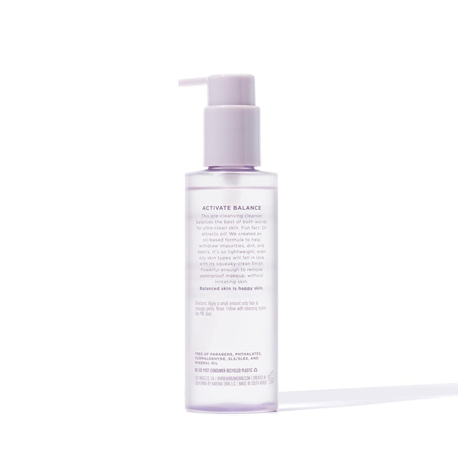 Karuna - Cleansing Oil with Prickly Pear for Clean Skin - Cleanses without Clogg