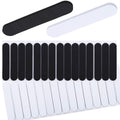 30PCS Hat Size Tape, Hat Size Reducer Inserts, Hats Reducing Tapes, Foam Reducing Self Adhesive Tape for Hats (Black and White), Hard Hats Accessories