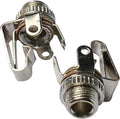 3.5mm Mono TS Female Panel Mount Socket with Switch, 10 Pack