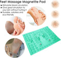 YUYTE Foot Massage Pad, Foot Massage Mat Reflexology Pads for Pain Relief and Point Release Magnet to Relax from Pressure and Leg Pain Can Be Used