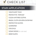 Varathane 1/2 pt Rust-Oleum 241413 Black Cherry Varathane Oil-Based Interior Wood Stain Half Pint (Pack of 1) Black