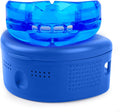 Mouth Guard Sports Youth Adult,Mouth Guard for Braces Soft,No Boiling Blue/Strapless
