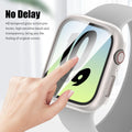 COMMUTER 4 Pack Case Compatible with Apple Watch 40mm Series SE 3nd Gen 2025 SE 2/1 6 5 4 with Tempered Glass Screen Protector, Ultra-Thin Hard PC