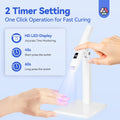 SAVILAND Flash Cure Nail Lamp U V Light for Gel Nails with Magnetic Stand Shine