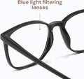 Ultralight Blue Light Glasses for Women - 99% Protection Computer Glasses for All Day Comfort - anti UV Glare & Eyestrain