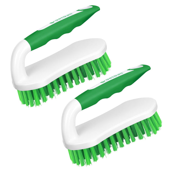 Setsail Scrub Brush, Heavy-Duty Scrub Brushes for Cleaning with Stiff Bristles Cleaning Brush for Shower, Bathroom, Carpet, Kitchen and Bathtub