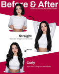 Moresoo Microlink Hair Extensions Human Hair Balayage Dark Brown with Medium Brown Micro Loop Hair Extensions Real Human Hair Brown 50G/50S 14In