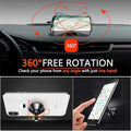 Coolpow【2 Packs Magnetic Phone Holder for Car【Strong Magnet】 Phone Holders for Your Car Phone Holder Mount【4 Metal Plate】 Universal Car