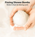 Creamy Collagen Bubble Bath Bombs with Oatmeal Milk Honey Essential Oils Luxurious Bath Gift Dry Skin Nourishment Indulge in A Blissful Bathing