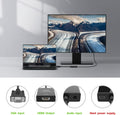 ONTEN VGA to HDMI, 1080P VGA to HDMI Adapter (Male to Female) for Computer, Desktop, Laptop, PC, Monitor, Projector, HDTV with Audio Cable and USB