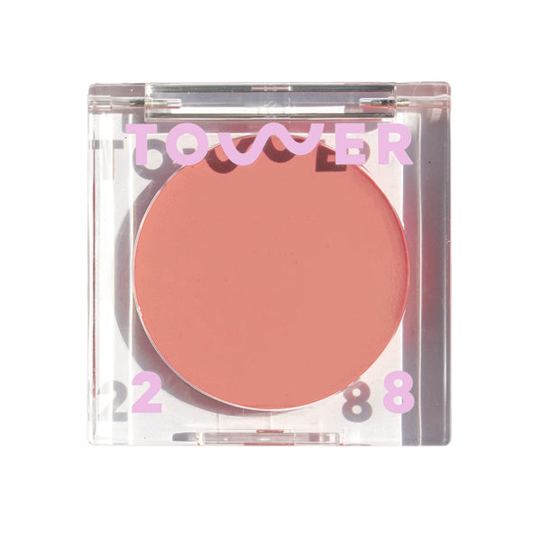 Tower 28 Beauty Beachplease Cream Blush for Cheeks and Lips - Multi-Purpose Lip and Cheek Tint in Rosy Nude - for Sensitive Skin Ã¢ÂÂ Color MAGIC
