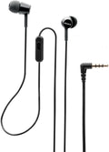 Sony MDREX155AP In-Ear Earbud Headphones/Headset with Mic for Phone Call, Black (MDR-EX155AP/B)