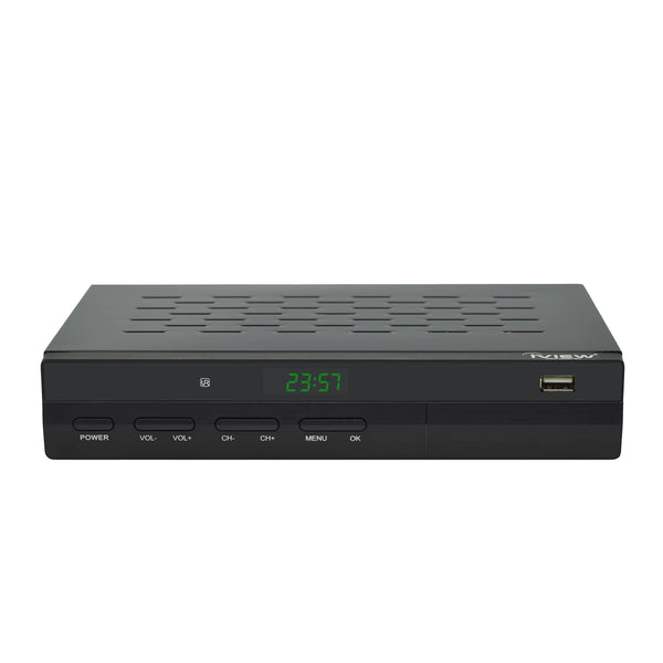 IVIEW-3500STB III, ATSC Digital Converter Box with Recording and Media Player, Analog to Digital, QAM Tuner, Channel 3/4, HDMI, A/V, USB, Learning