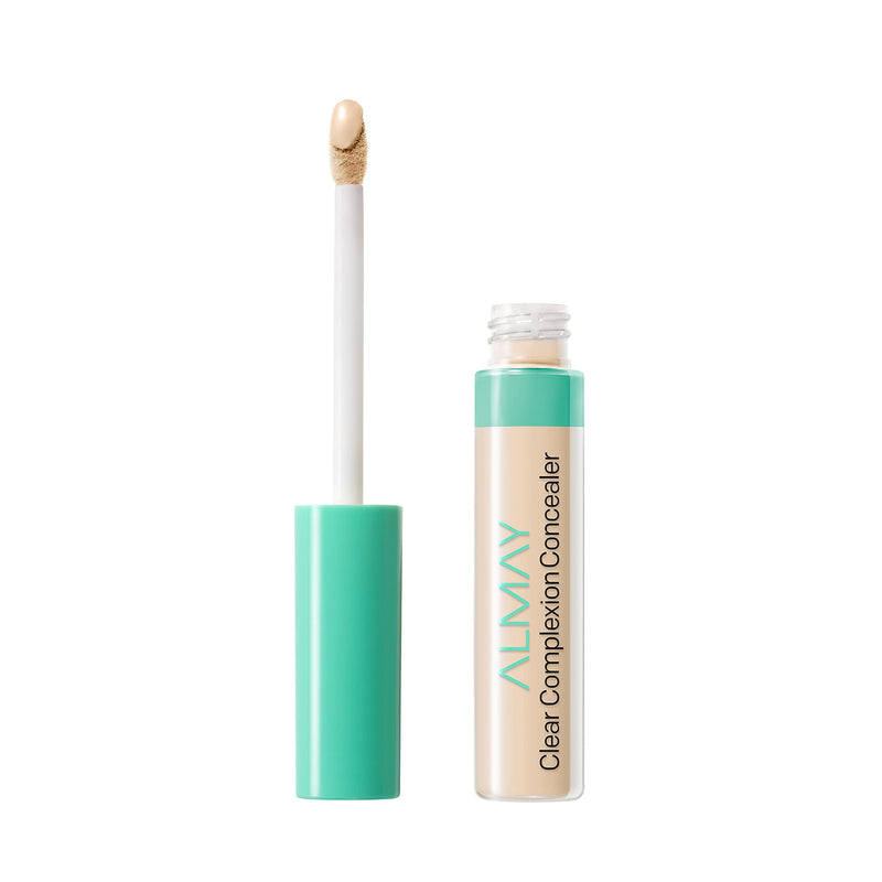 Almay Clear Complexion Acne & Blemish Spot Treatment Concealer Makeup with Salicylic Acid- Lightweight, Full Coverage, Hypoallergenic,