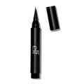 e.l.f. Intense Ink Eyeliner, Enhances The Lash Line With Rich & Long-Lasting Color, Tip For Precise Application, Vegan & Cruelty-Free, Blackest Black