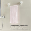 SHIMOYAMA Body Wash Towel, Exfoliating Shower Towel, Bath Loofah, Body Scrubber - Made in Japan