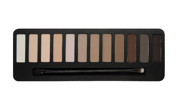 W7 Mighty Mattes Eyeshadow - 12 Matte Nude Colours Ã¢ÂÂ Flawless & Natural Long-Lasting Makeup Palette