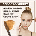 ETUDE Color My Brows - Natural Brown (4.5G) | Beeswax & Carnauba Wax | Eyebrow Mascara, Quickly Fixing Natural Eyebrow Makeup with Care Effect |