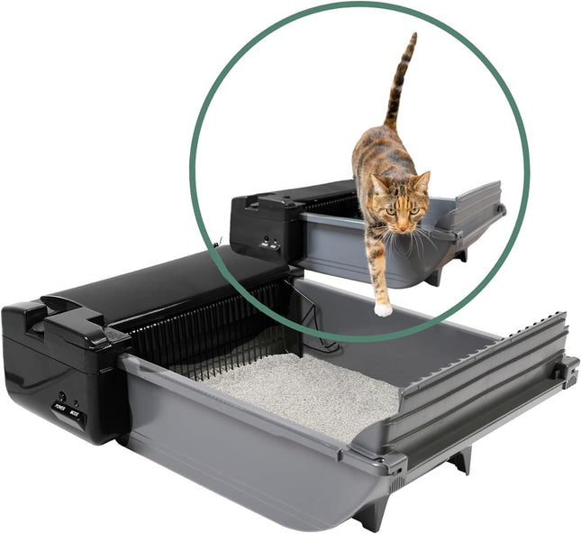 Pet Zone Self Cleaning Automatic Cat Litter Box - Smart Scoop Cat Litter Box wit