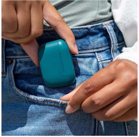 Jlab Go Air Pop True Wireless Bluetooth Earbuds & Charging Case, Teal, Dual Connect, IPX4 Sweat Resistance, Bluetooth 5 Connection, 3 EQ Sound