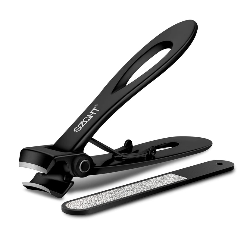 Ultra Wide Jaw Opening Nail Clippers Set, Toenail Clippers for Thick Nails, Heavy Duty Nail Cutter, Stainless Steel Toe Nail Clippers for Seniors,