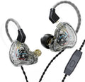 YINYOO KBEAR KS1 in Ear Monitor Bass Earbuds Wired Earbuds,Clear Sound Stereo Headphones, Vocals Forwards High Resolution Noise Canceling