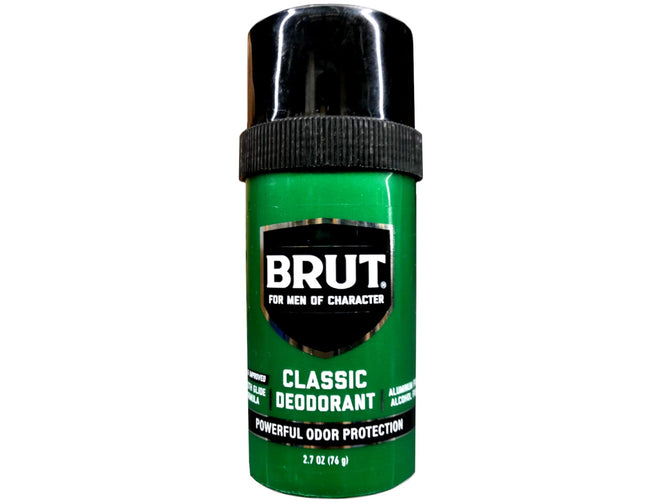 Brut Classic round Deodorant Stick, 2.5 Ounces (2 Pack)