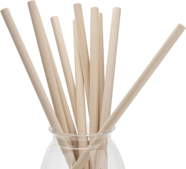 Wooden Dowel Rods Wood Dowels, 10PCS 1/2 x 12 Round Wooden Sticks for Crafts, Macrame Dowels, Unfinished Hardwood Sticks for Crafting, Arts and