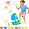 WATUDOU 12 PCS Flying Disc Launcher Outdoor Indoor Game Toys Gifts for 3 4 5 6 7 Year Old Boys Kids, Outdoor Outside Game Toys for Boys Girls Ages