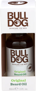 BULLDOG Grooming Original Beard Oil with Aloe Vera, Tames & Conditions Beards, 1 FL OZ 1 Fl Oz (Pack of 1) Beard Oil