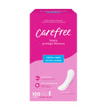 Carefree Panty Liners for Women Extra Long, Unwrapped, Unscented, 100ct 100 Count (Pack of 1) Extra Long Liners
