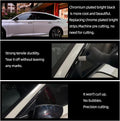Window Trim Chrome Delete Blackout Overlay Kit Pre-Cut Vinyl Compatible for Honda Accord 10th Gen 2018-2021 (Side Window Chrome Delete)