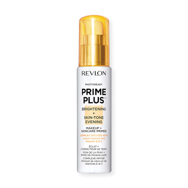 REVLON Photoready Prime plus Face Makeup Primer, Brightening & Skin Tone Evening