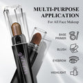 Neutral Eyeshadow Stick Makeup Set, Metallic Shimmer Matte Cream Eye Shadow Eyeliner Brightener Pencil Crayon - Classic 6PCS A016
