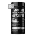 Muscletech Platinum Multivitamins for Men & Women - Multi-Vitamin Supplement for Immune Support - 18 Vitamins & Minerals, Vitamin a C D E B6 B12 -