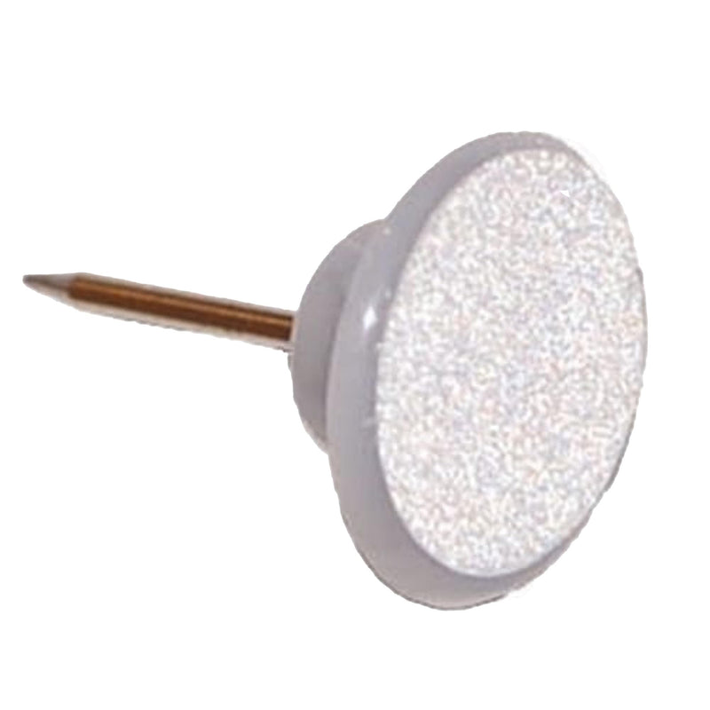HME Products Plastic Reflective Tack (Pack of 50), White , 1.00 x 1.00 x 1.00