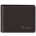 Travelambo Leather Wallet for Men, Slim Minimalist RFID Credit Card Holder Crazy Horse Coffee
