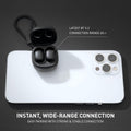 Wireless Earbuds for Small Ears, Compact Ear Buds for Kids & Teens, 2.5G Ultra-Light, Coin-Sized Charging Case, Bluetooth 5.4 Earphones for