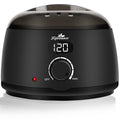 Lifestance Professional Wax Pot Warmer, L2 Premium Digital Wax Melt Machine for Hair Removal, 500Ml 14Oz LCD Wax Heater for Hard Wax Beads Fast