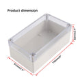 Plastic Electronic Project Box Junction Enclosure Case Box Waterproof 156 x 91 x 60 mm