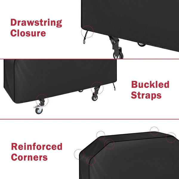 iCOVER 36 inch Griddle Cover for Blackstone, Waterproof Lightweight Polyester Barbecue Protection Flat Top Gas Grill Covers for 36" Griddles