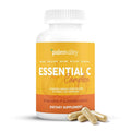 Paleovalley Essential C Complex - Vitamin C Supplement for Immune Support - 1 Pack, 450Mg - Organic Superfoods Unripe Acerola Cherry, Camu Camu,