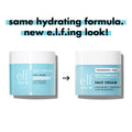 E.L.F. SKIN Holy Hydration! Face Cream, Fragrance Free, Smooth, Non-Greasy, Lightweight, Nourishing, Moisturises, Softens, Absorbs Quickly,