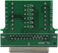 DB25 Breakout Board Solder-Free Male Adapter 25-pin Port Adapter to Terminal Connector Signal Module Long Bolts and Nuts with case