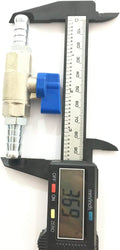 3/8" Inline Fuel Valve Fuel Shut Off Valve Motorcycle Inline Petcock 3/8" Hose